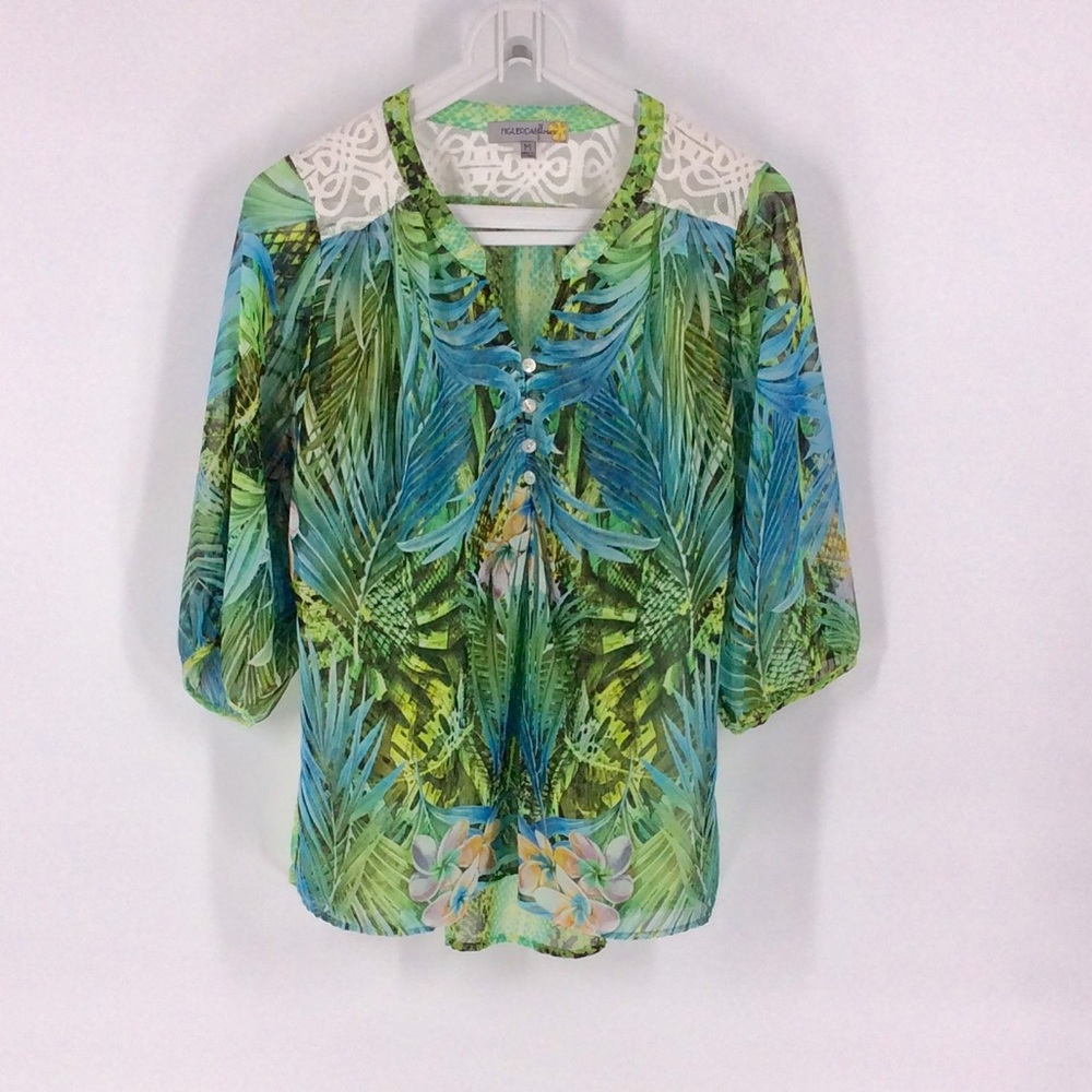 ⬇️$25 Figueroa Flowers Jungle Lace BoHo To…